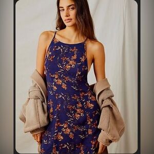 NWT FREE PEOPLE FLORAL PRINT DRESS